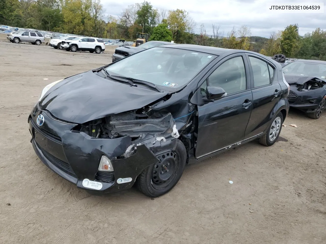 2014 Toyota Prius C VIN: JTDKDTB33E1064539 Lot: 73695274