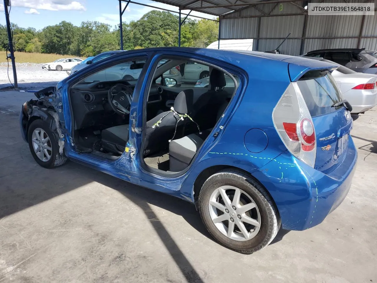 2014 Toyota Prius C VIN: JTDKDTB39E1564818 Lot: 73696724