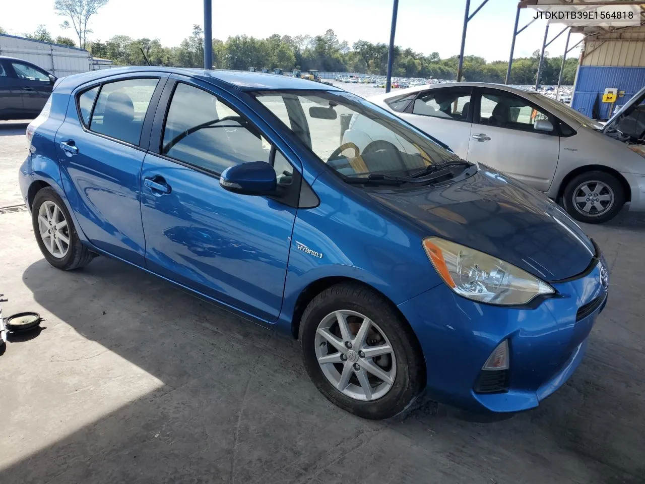 2014 Toyota Prius C VIN: JTDKDTB39E1564818 Lot: 73696724