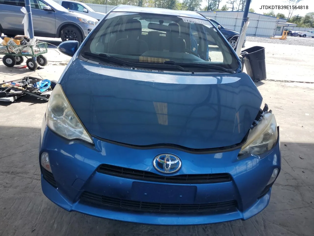 2014 Toyota Prius C VIN: JTDKDTB39E1564818 Lot: 73696724