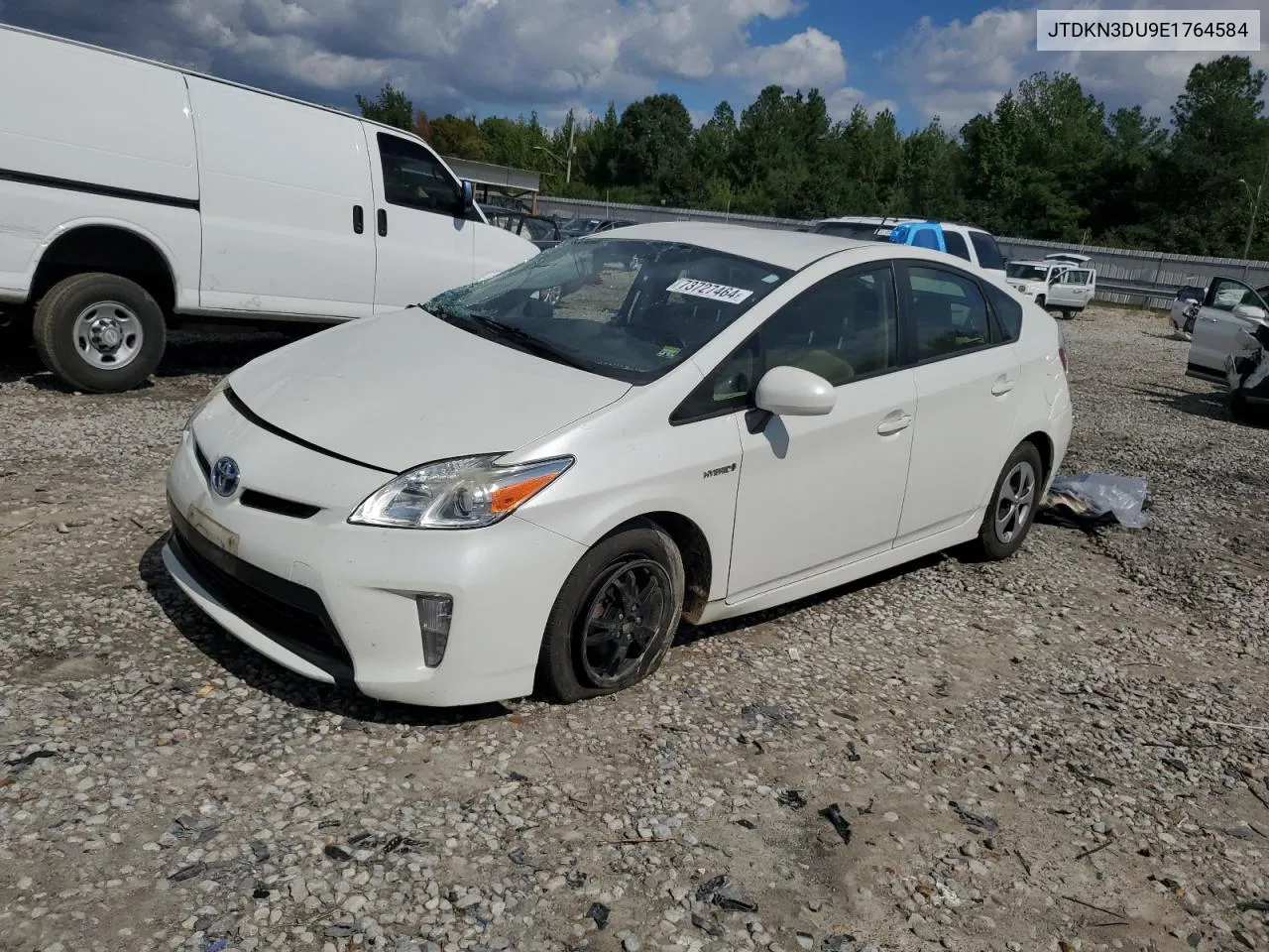 JTDKN3DU9E1764584 2014 Toyota Prius