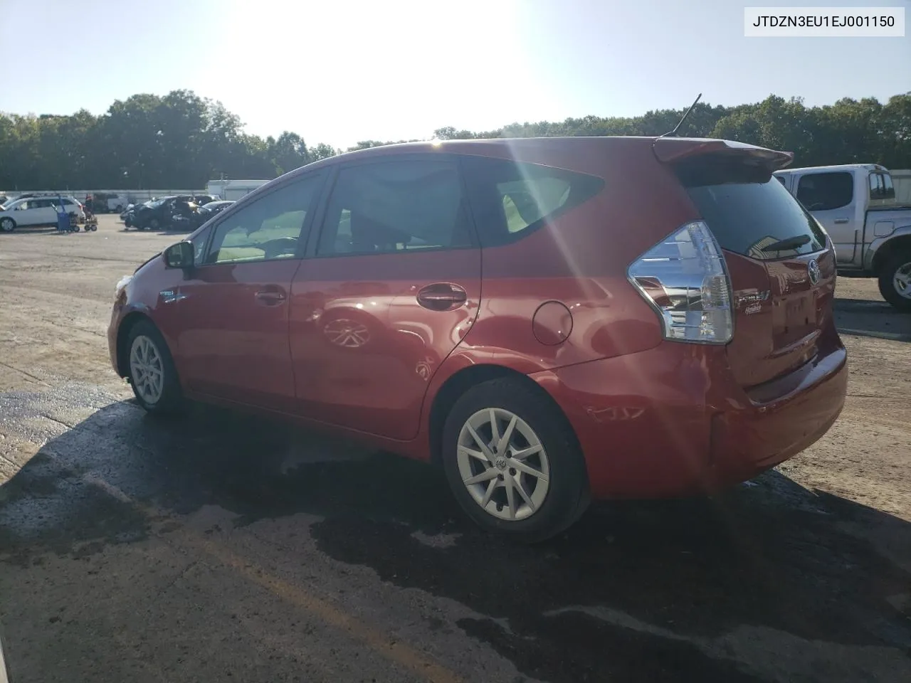 2014 Toyota Prius V VIN: JTDZN3EU1EJ001150 Lot: 73795244