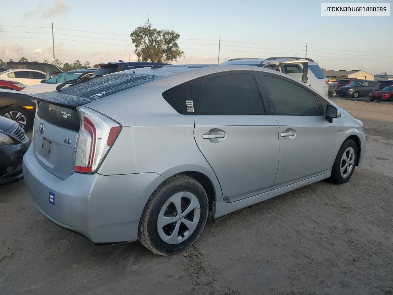 2014 Toyota Prius VIN: JTDKN3DU6E1860589 Lot: 73824224