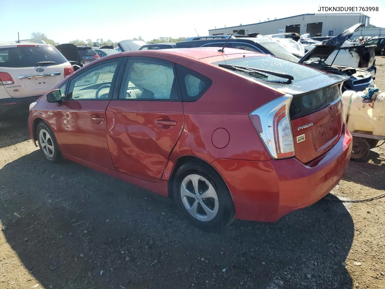 2014 Toyota Prius VIN: JTDKN3DU9E1763998 Lot: 73828174