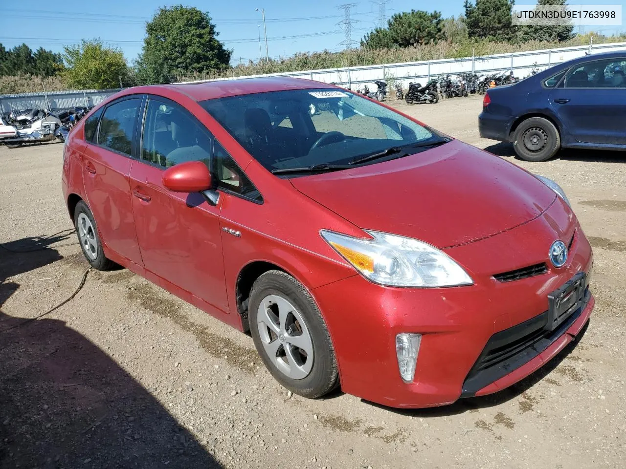 2014 Toyota Prius VIN: JTDKN3DU9E1763998 Lot: 73828174