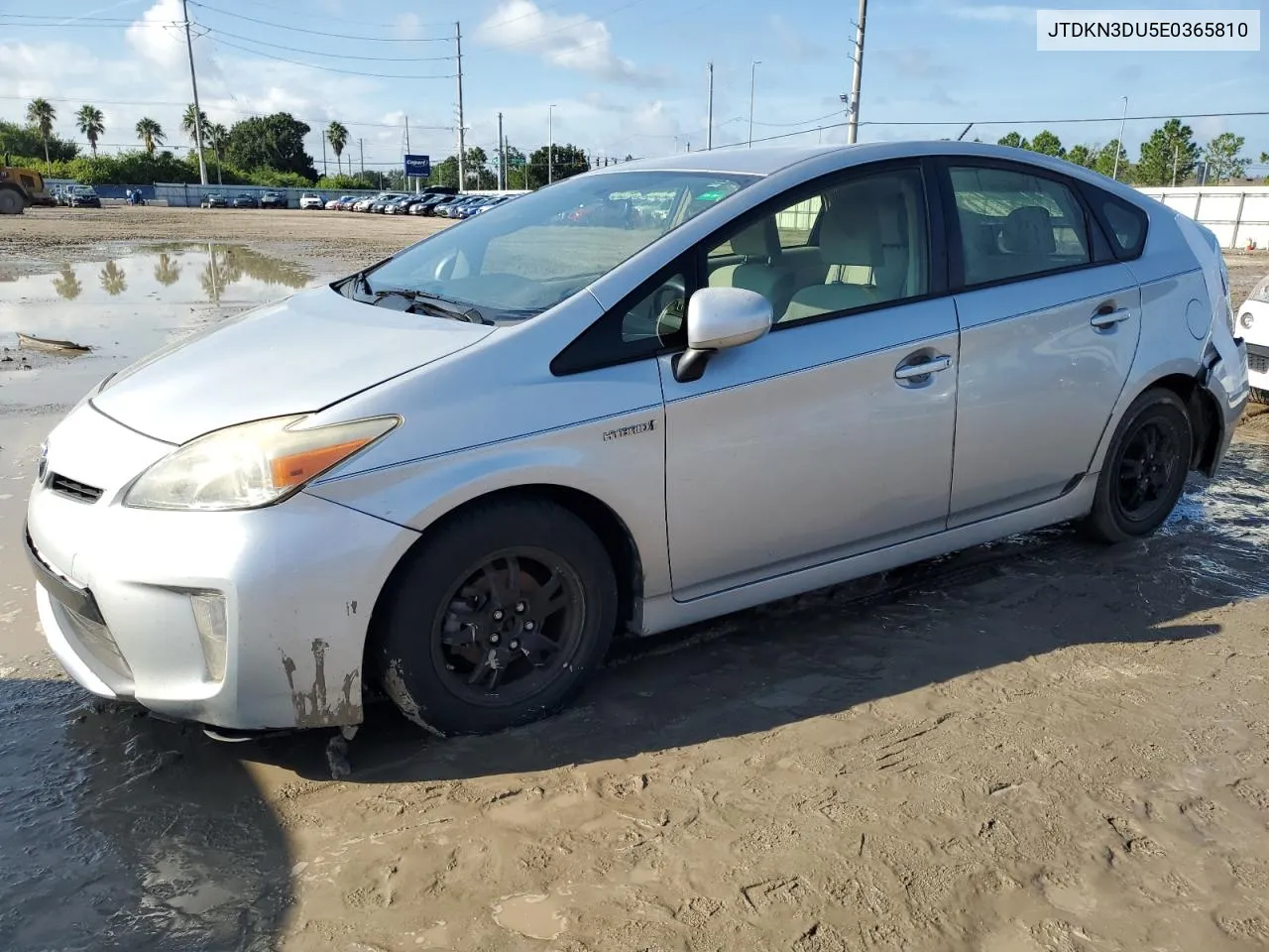 2014 Toyota Prius VIN: JTDKN3DU5E0365810 Lot: 73840854