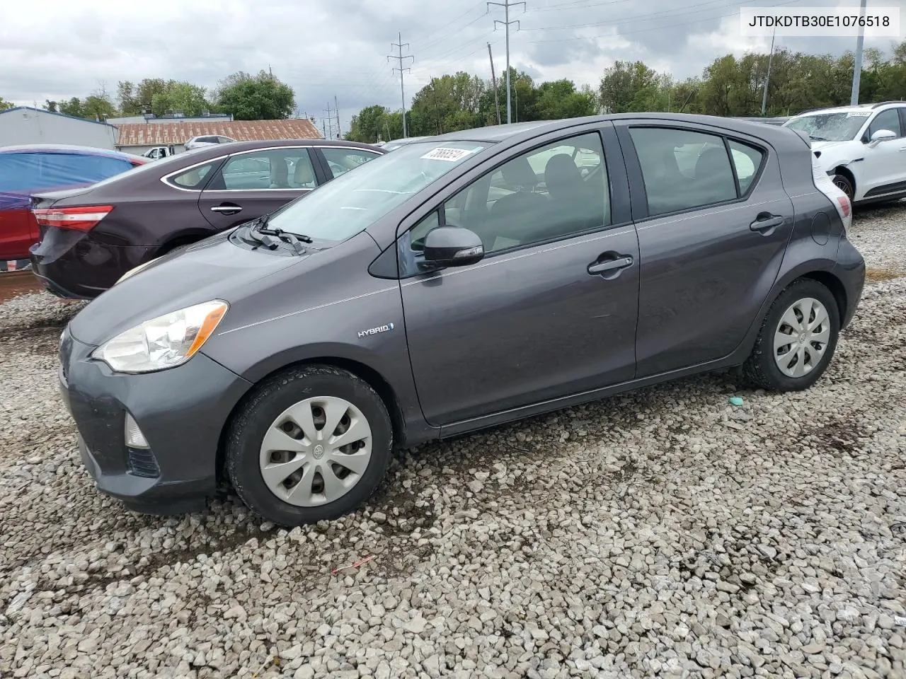 2014 Toyota Prius C VIN: JTDKDTB30E1076518 Lot: 73868524