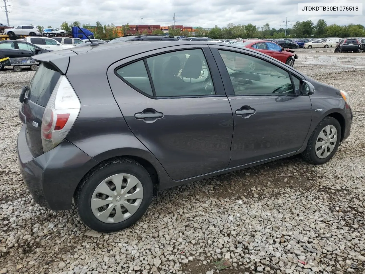 2014 Toyota Prius C VIN: JTDKDTB30E1076518 Lot: 73868524