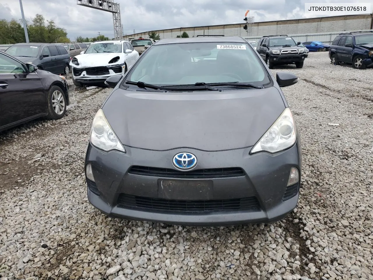 2014 Toyota Prius C VIN: JTDKDTB30E1076518 Lot: 73868524