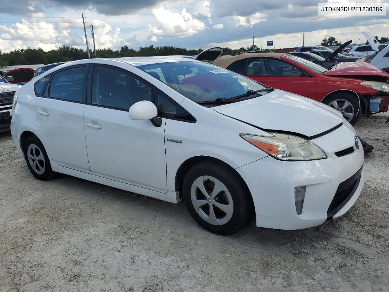 2014 Toyota Prius VIN: JTDKN3DU2E1830389 Lot: 73943584