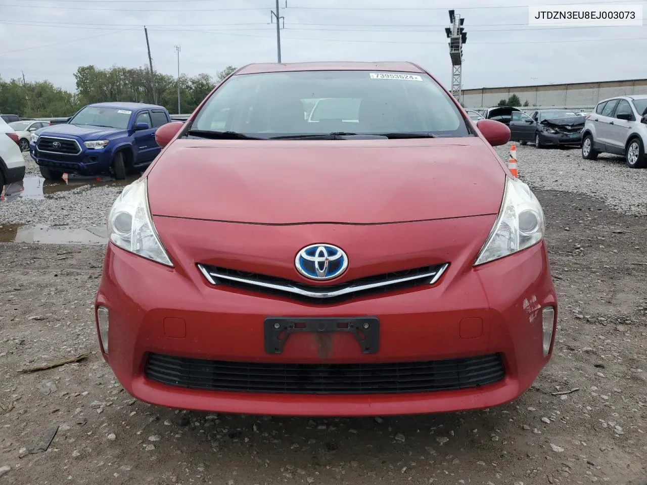 2014 Toyota Prius V VIN: JTDZN3EU8EJ003073 Lot: 73953624