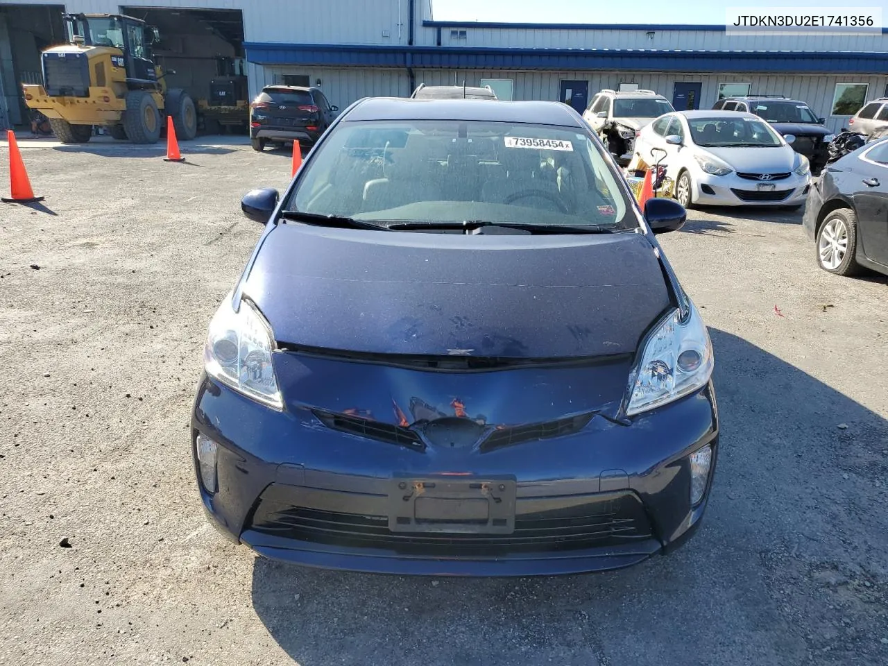 2014 Toyota Prius VIN: JTDKN3DU2E1741356 Lot: 73958454