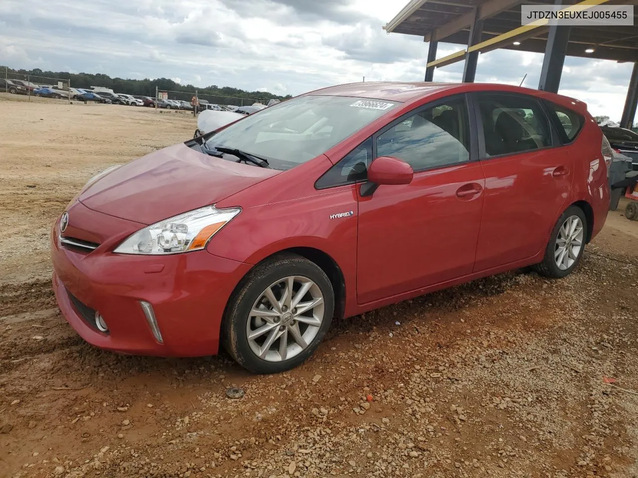 2014 Toyota Prius V VIN: JTDZN3EUXEJ005455 Lot: 73966624