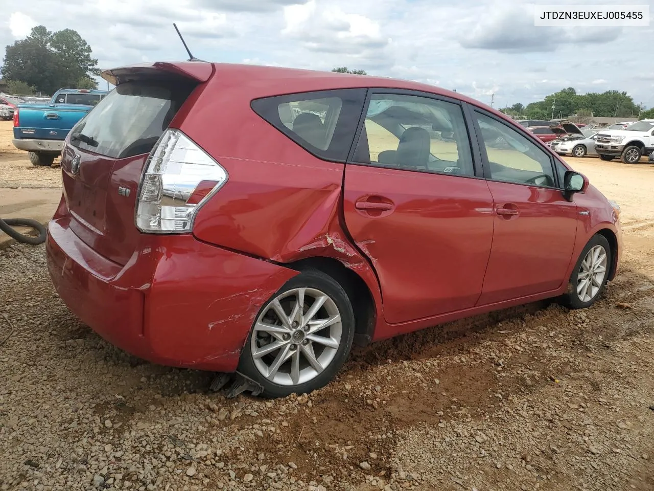 2014 Toyota Prius V VIN: JTDZN3EUXEJ005455 Lot: 73966624