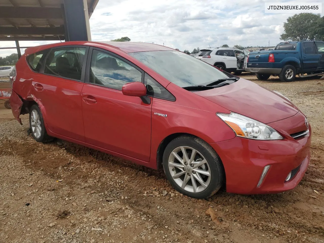 2014 Toyota Prius V VIN: JTDZN3EUXEJ005455 Lot: 73966624