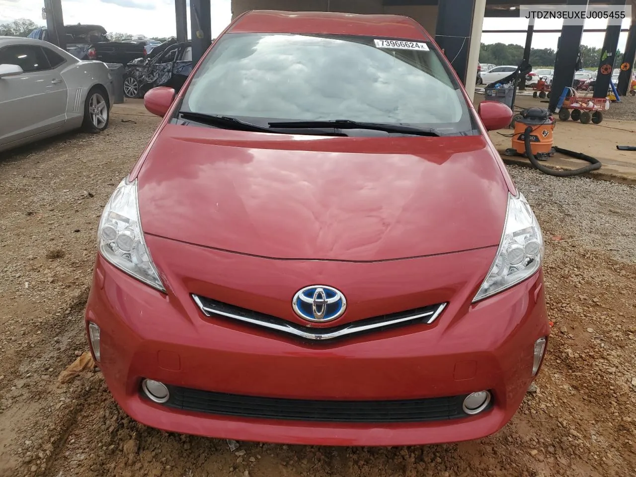 2014 Toyota Prius V VIN: JTDZN3EUXEJ005455 Lot: 73966624