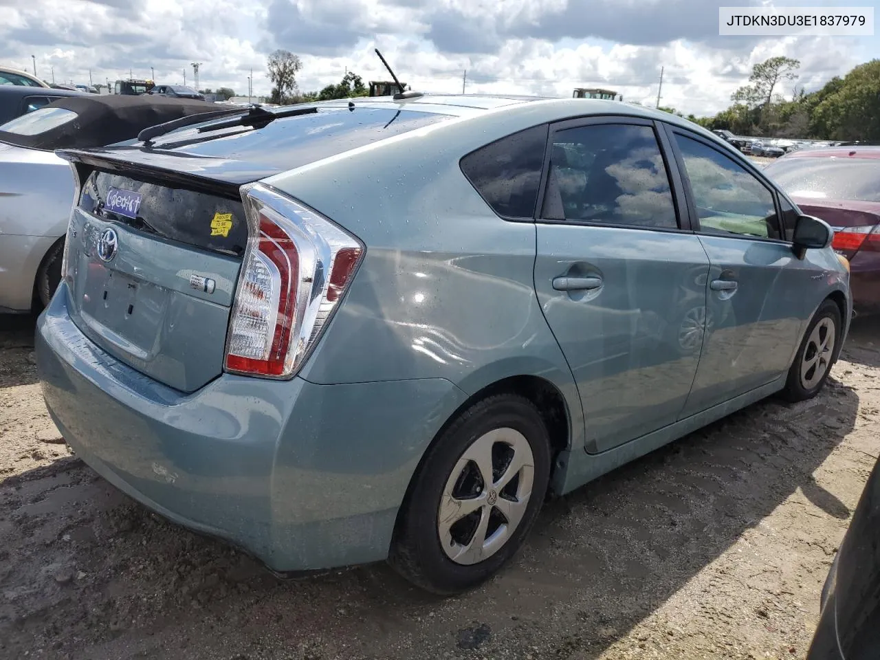 2014 Toyota Prius VIN: JTDKN3DU3E1837979 Lot: 74003864