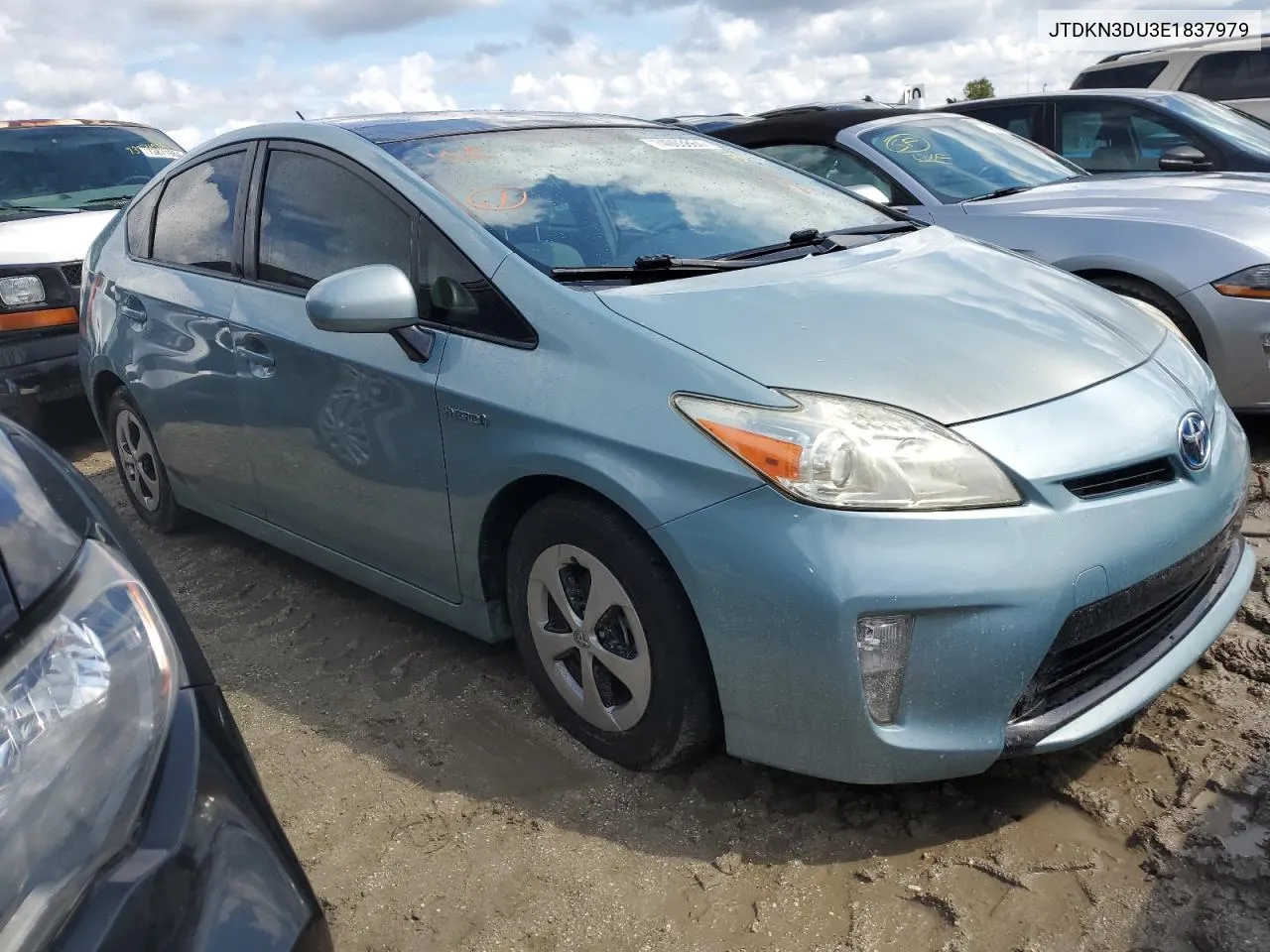 2014 Toyota Prius VIN: JTDKN3DU3E1837979 Lot: 74003864