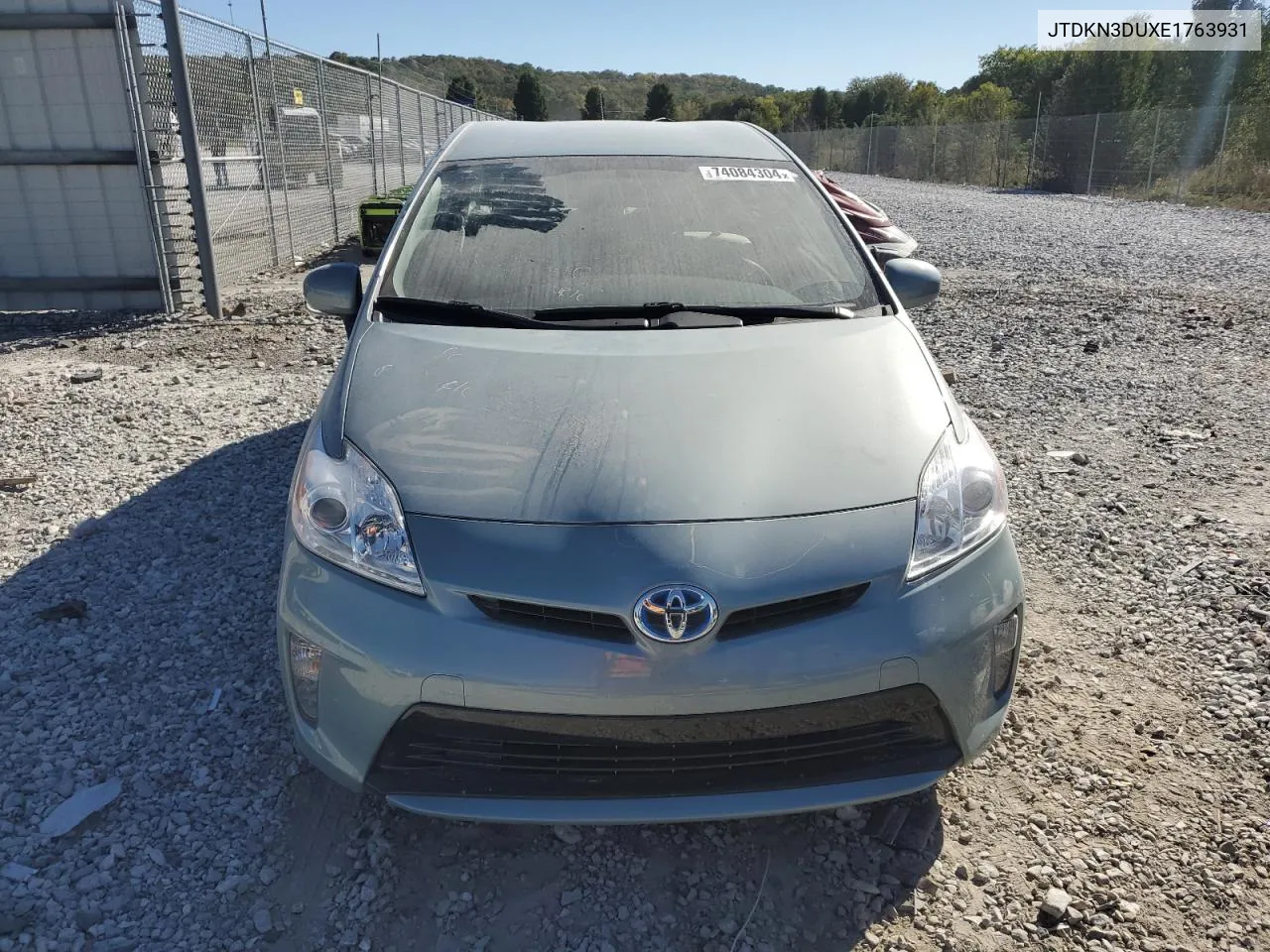 JTDKN3DUXE1763931 2014 Toyota Prius