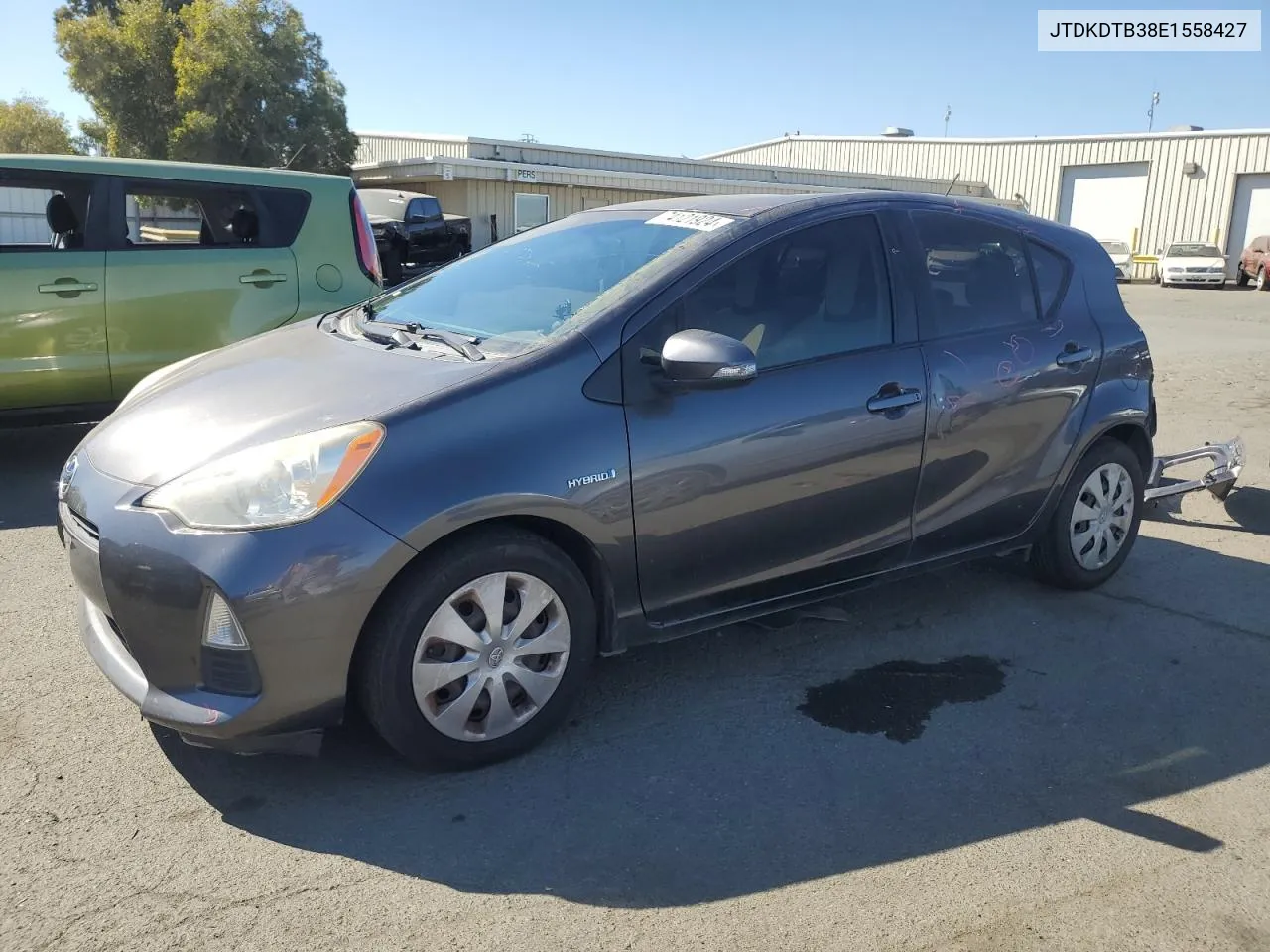 2014 Toyota Prius C VIN: JTDKDTB38E1558427 Lot: 74121924