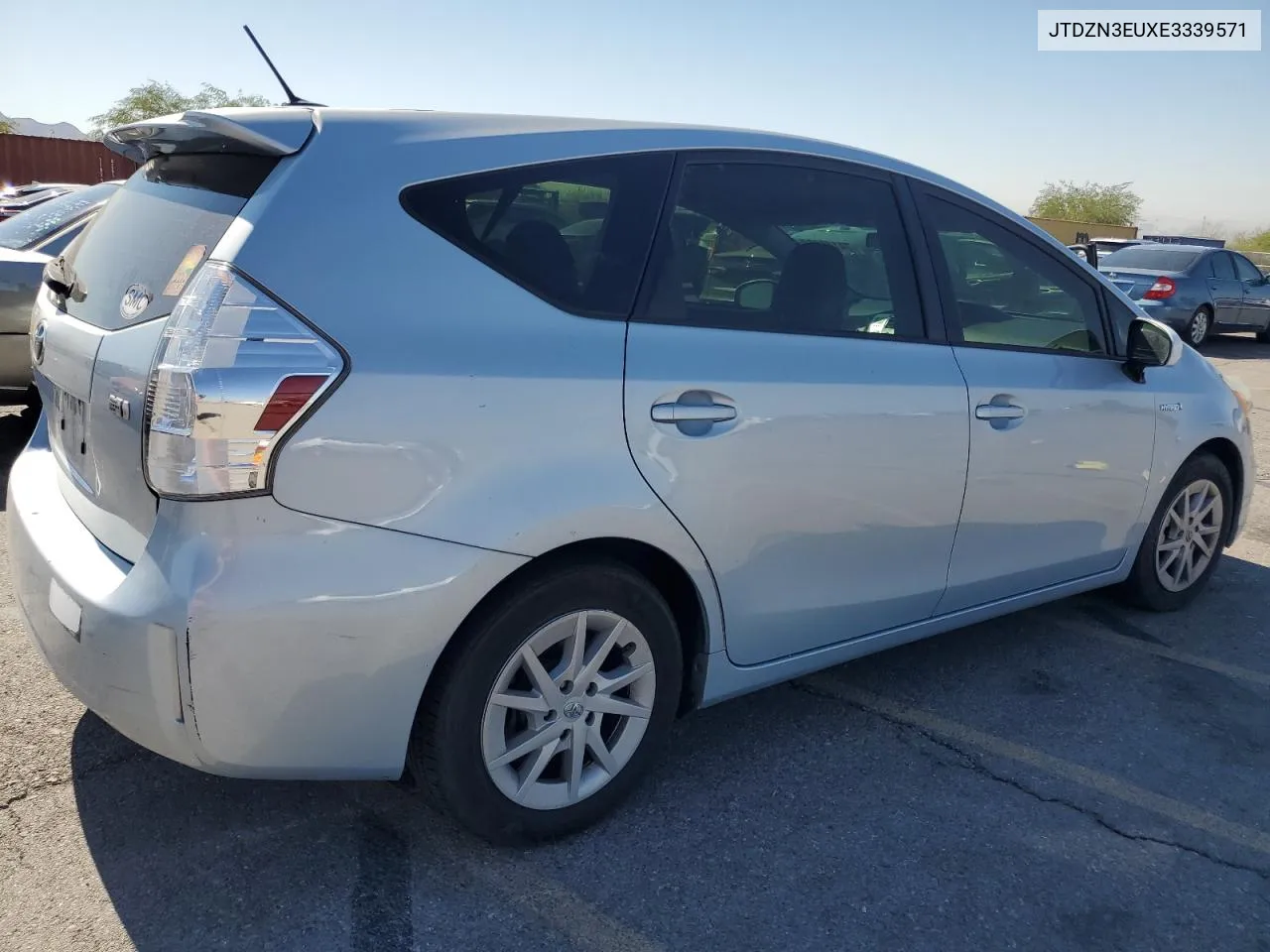 2014 Toyota Prius V VIN: JTDZN3EUXE3339571 Lot: 74149154