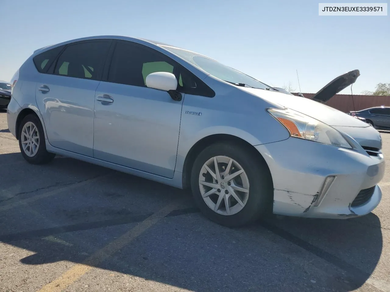 2014 Toyota Prius V VIN: JTDZN3EUXE3339571 Lot: 74149154