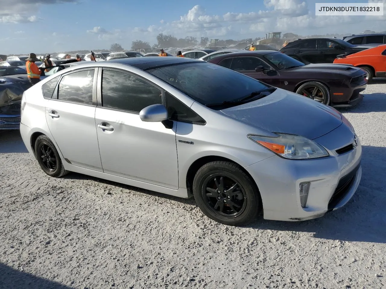 2014 Toyota Prius VIN: JTDKN3DU7E1832218 Lot: 74189224