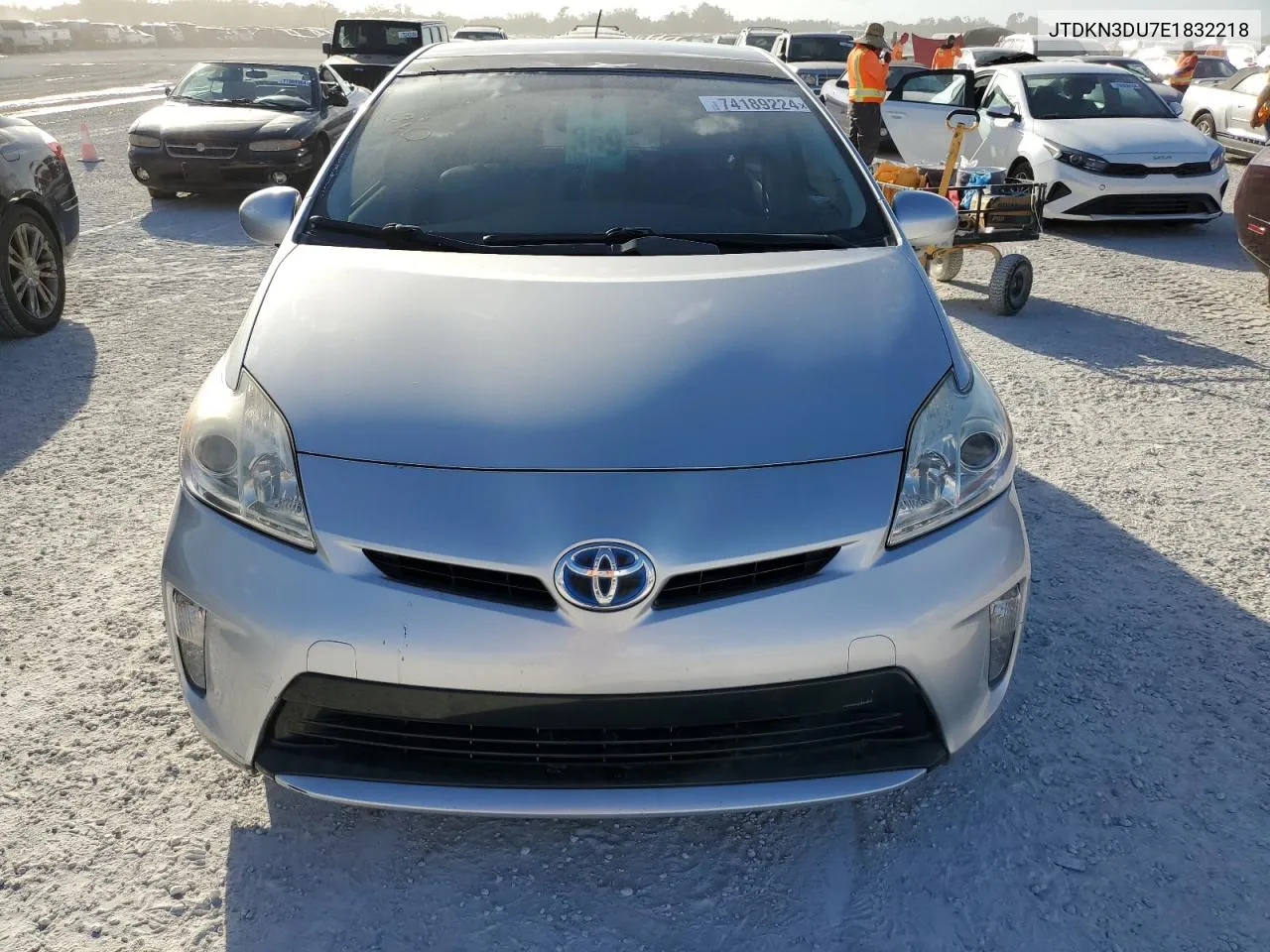 2014 Toyota Prius VIN: JTDKN3DU7E1832218 Lot: 74189224