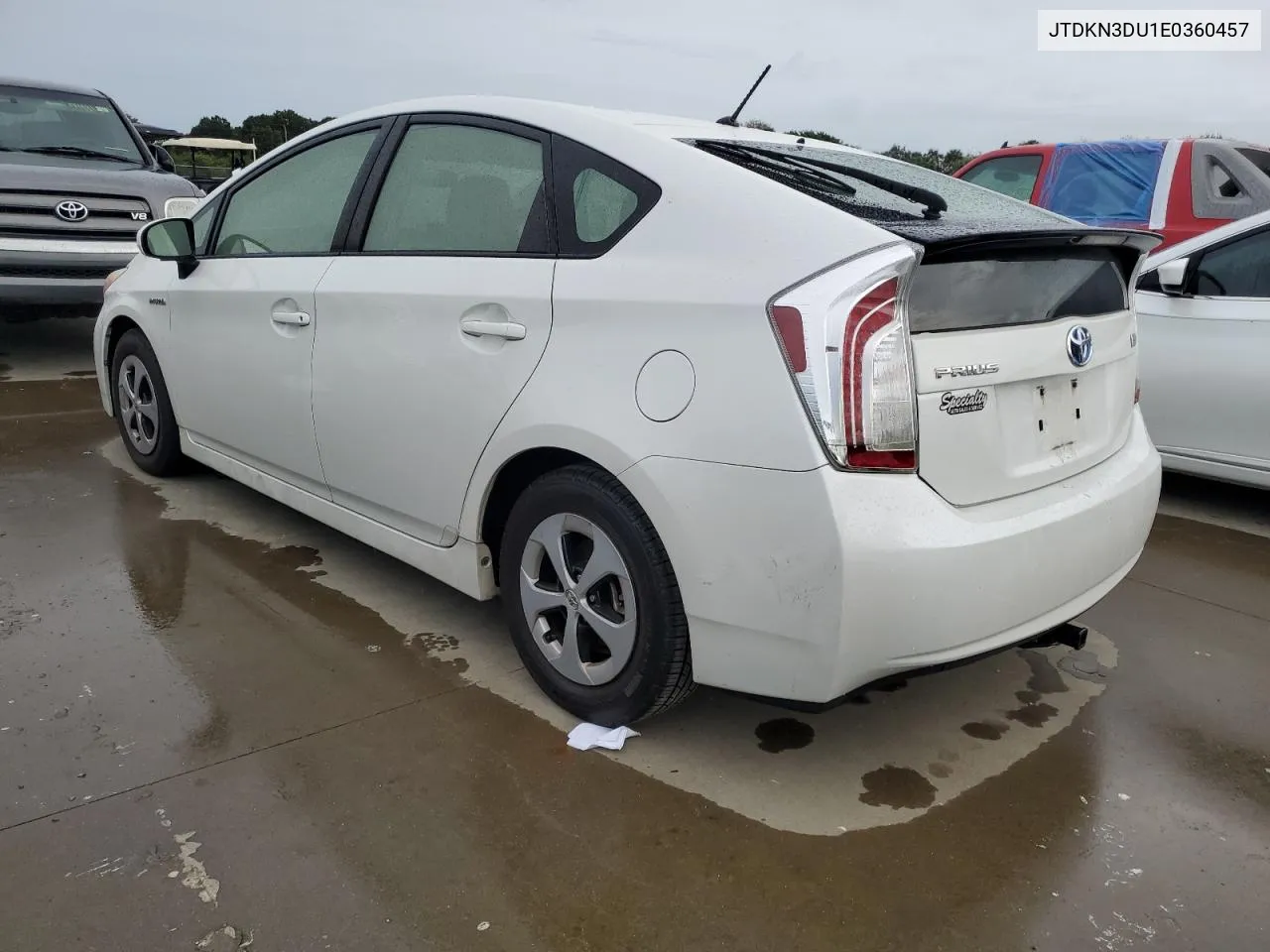 2014 Toyota Prius VIN: JTDKN3DU1E0360457 Lot: 74197844