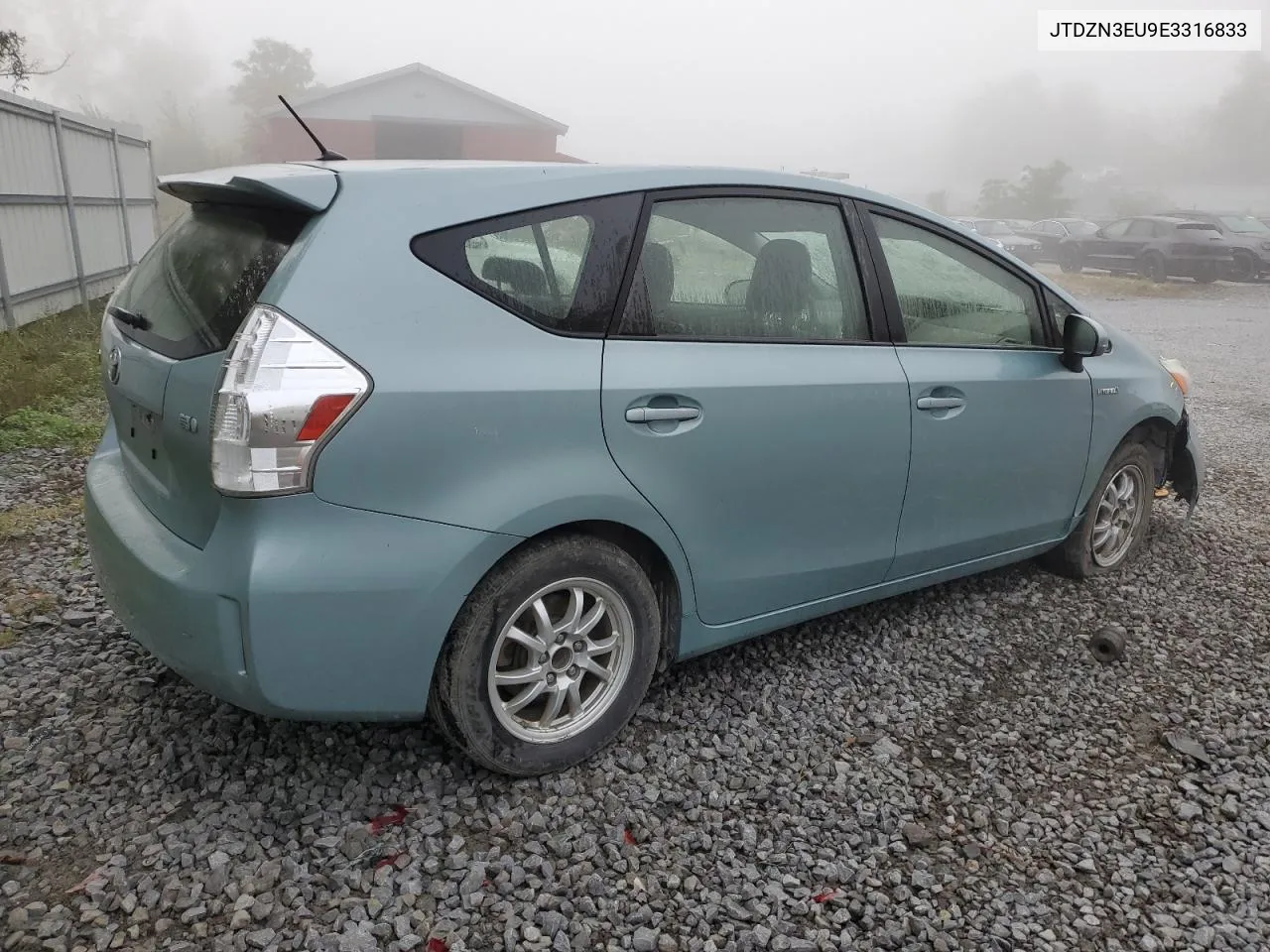 2014 Toyota Prius V VIN: JTDZN3EU9E3316833 Lot: 74228124