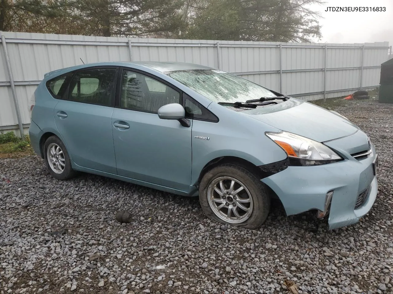 2014 Toyota Prius V VIN: JTDZN3EU9E3316833 Lot: 74228124