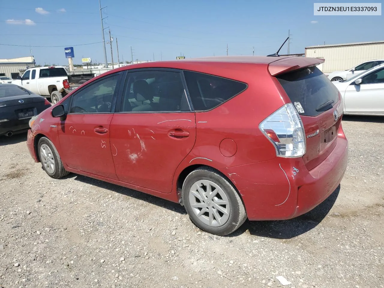 2014 Toyota Prius V VIN: JTDZN3EU1E3337093 Lot: 74261234