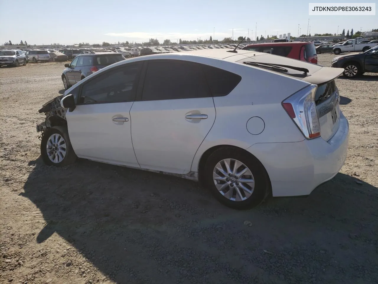 JTDKN3DP8E3063243 2014 Toyota Prius Plug-In