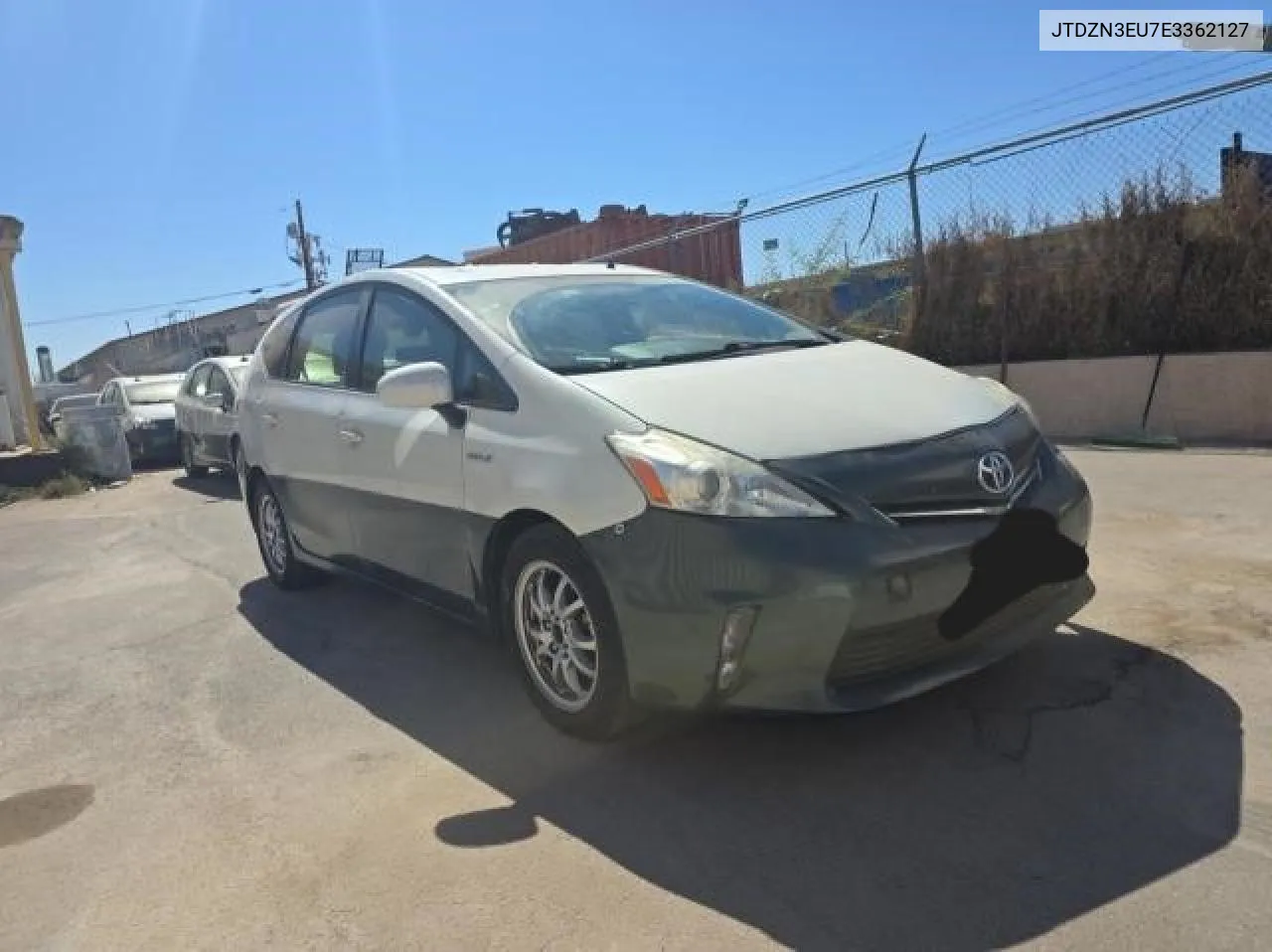 2014 Toyota Prius V VIN: JTDZN3EU7E3362127 Lot: 74355424