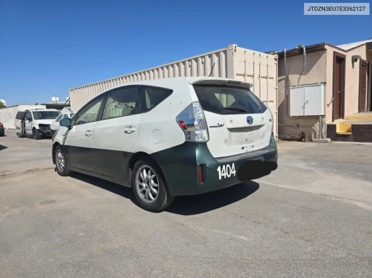 2014 Toyota Prius V VIN: JTDZN3EU7E3362127 Lot: 74355424