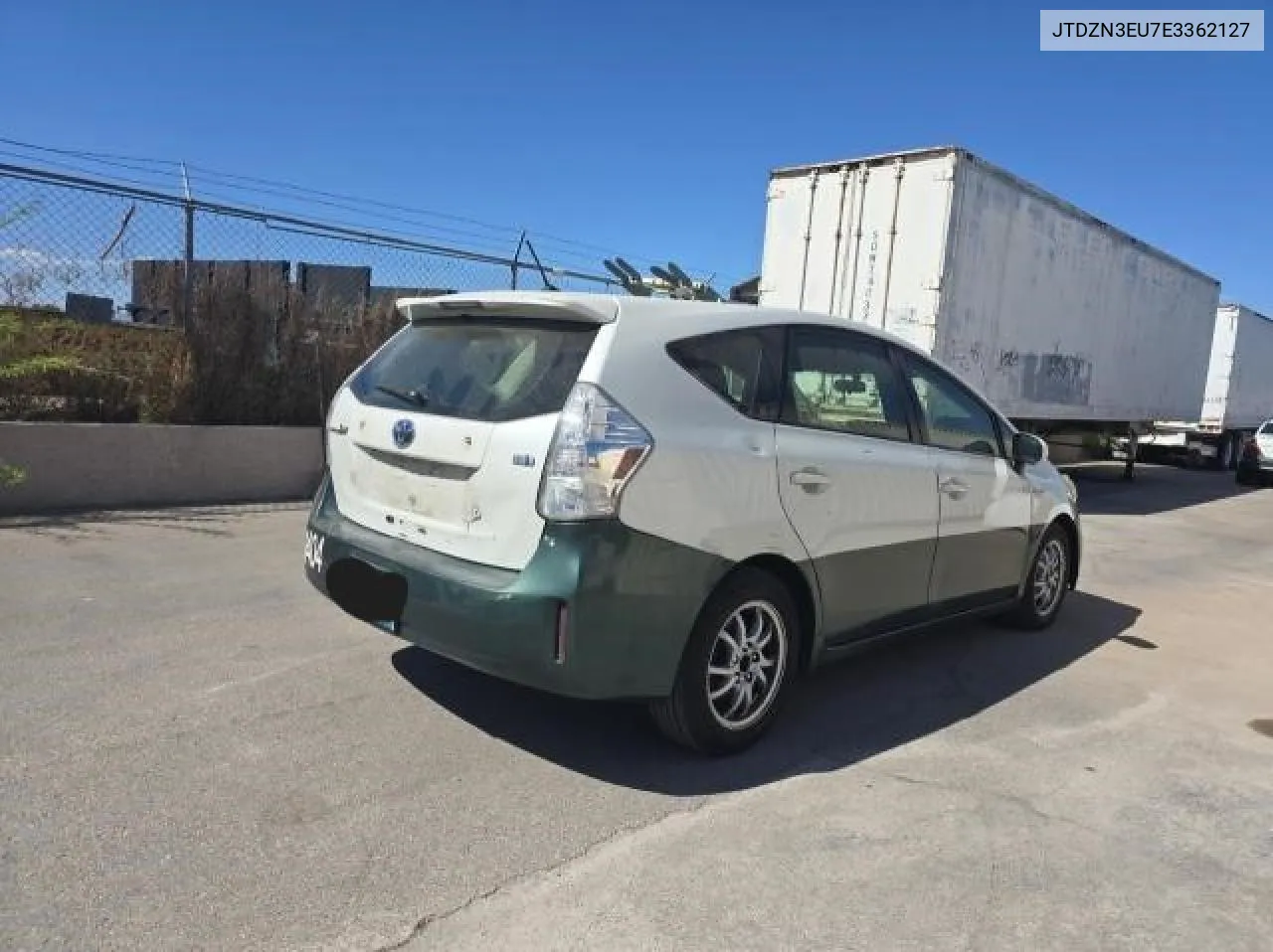 2014 Toyota Prius V VIN: JTDZN3EU7E3362127 Lot: 74355424