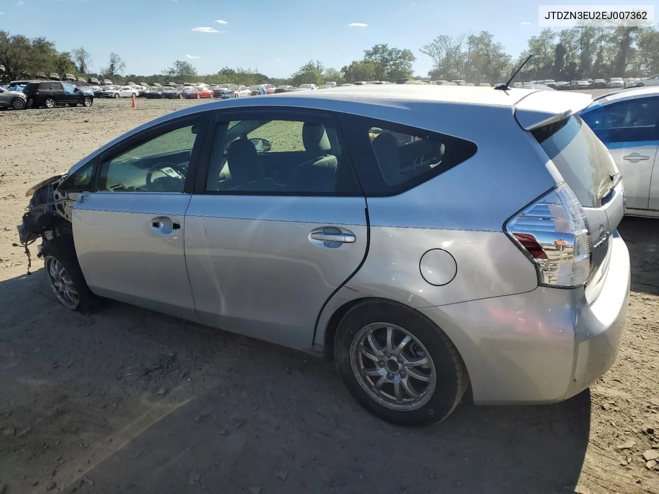 2014 Toyota Prius V VIN: JTDZN3EU2EJ007362 Lot: 74443164