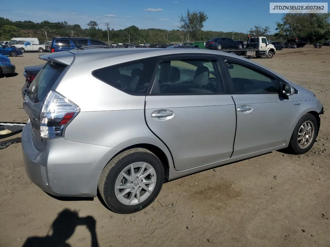 2014 Toyota Prius V VIN: JTDZN3EU2EJ007362 Lot: 74443164