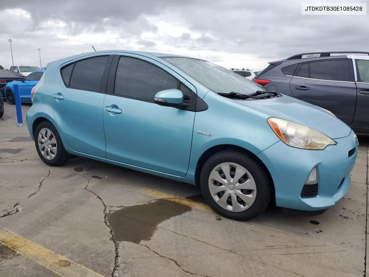 2014 Toyota Prius C VIN: JTDKDTB30E1085428 Lot: 74557264