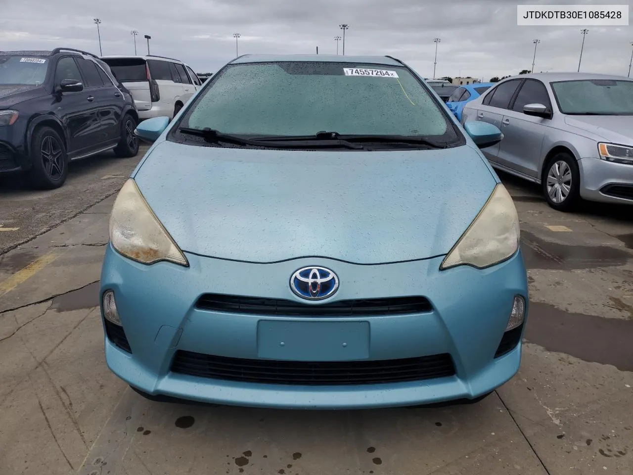 2014 Toyota Prius C VIN: JTDKDTB30E1085428 Lot: 74557264