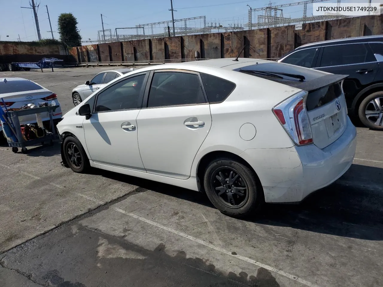 2014 Toyota Prius VIN: JTDKN3DU5E1749239 Lot: 74597014