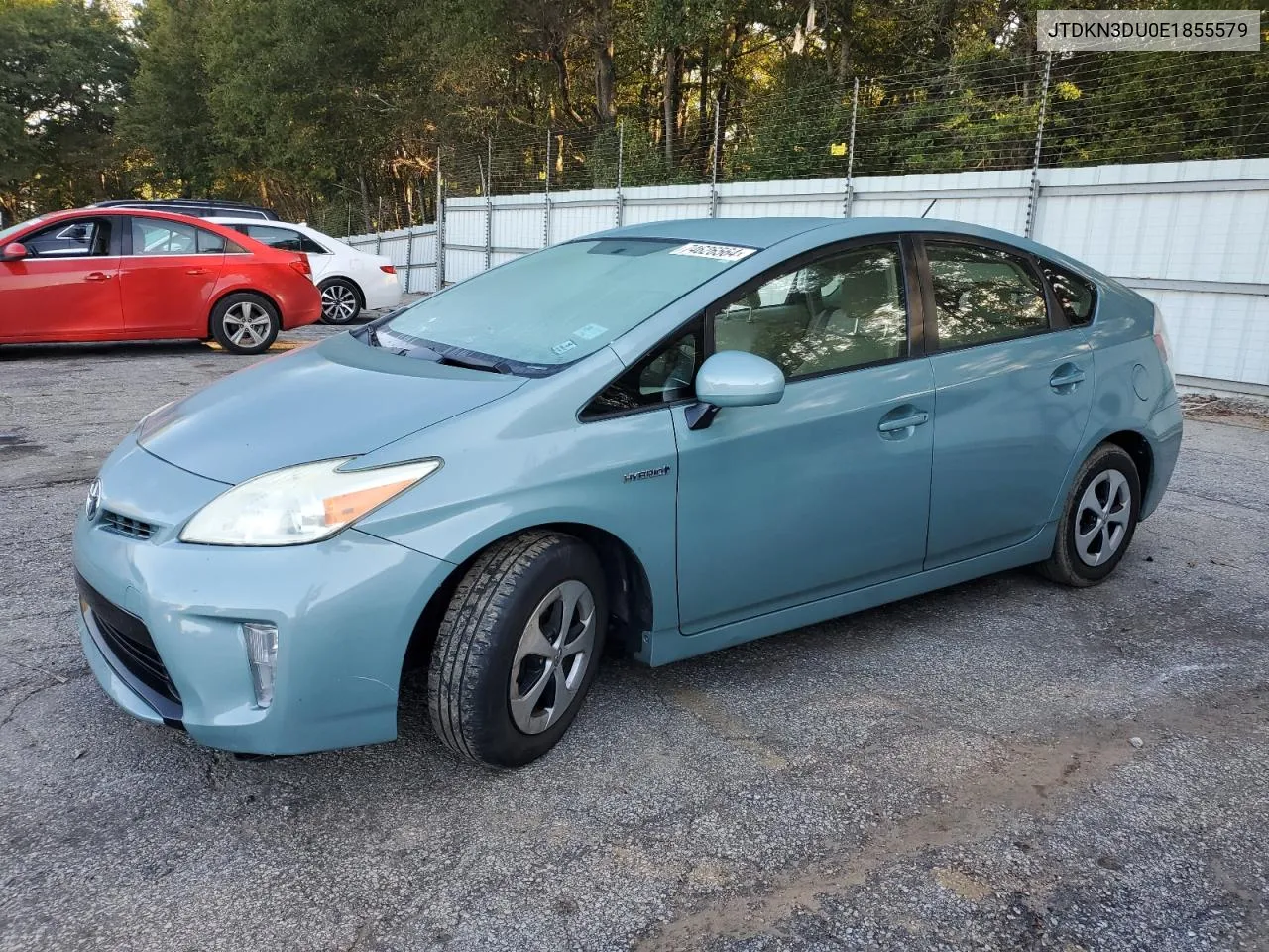 2014 Toyota Prius VIN: JTDKN3DU0E1855579 Lot: 74626564