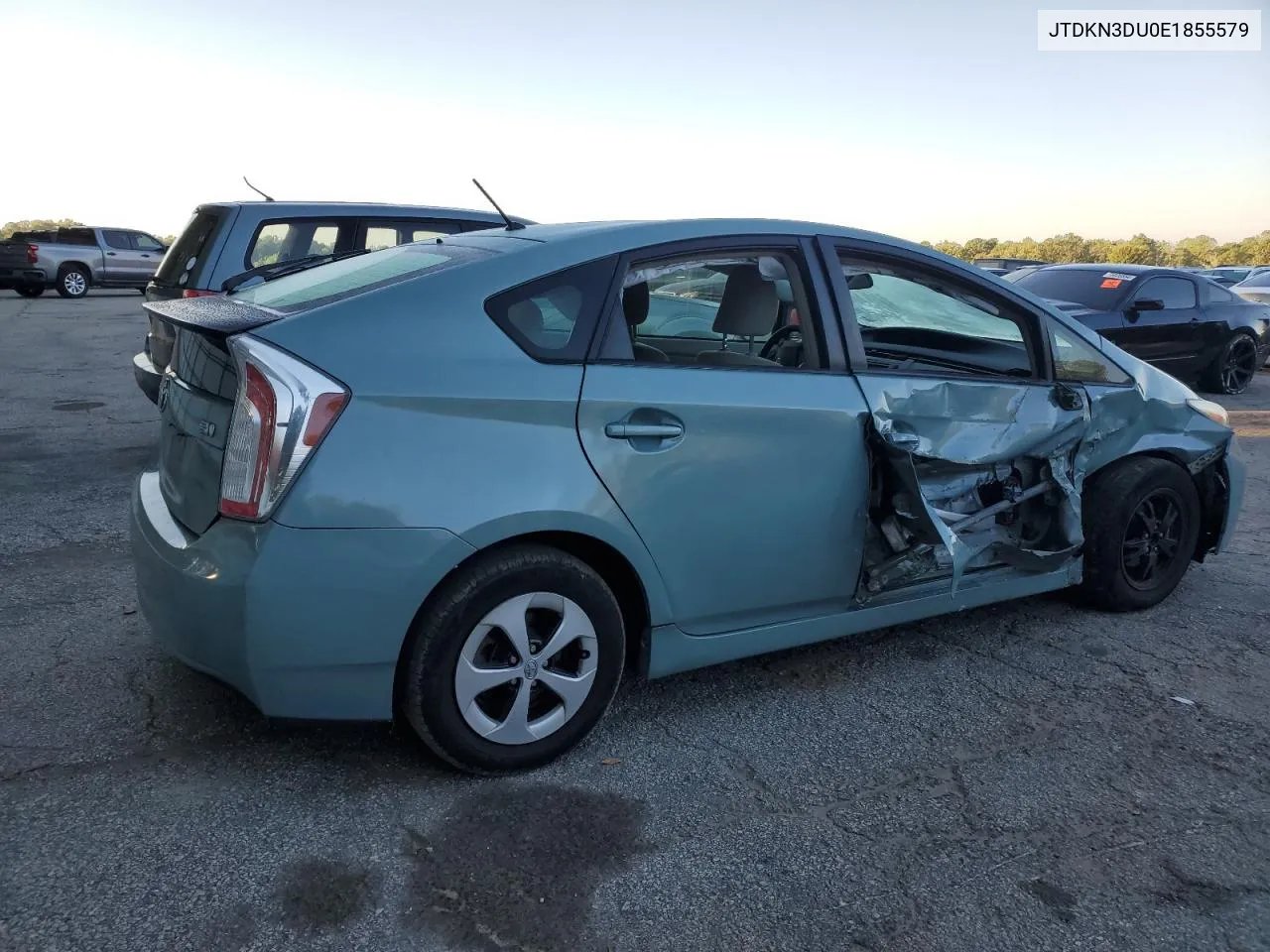 2014 Toyota Prius VIN: JTDKN3DU0E1855579 Lot: 74626564