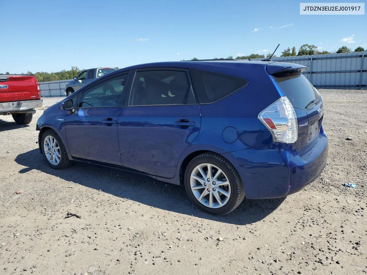 2014 Toyota Prius V VIN: JTDZN3EU2EJ001917 Lot: 74790564