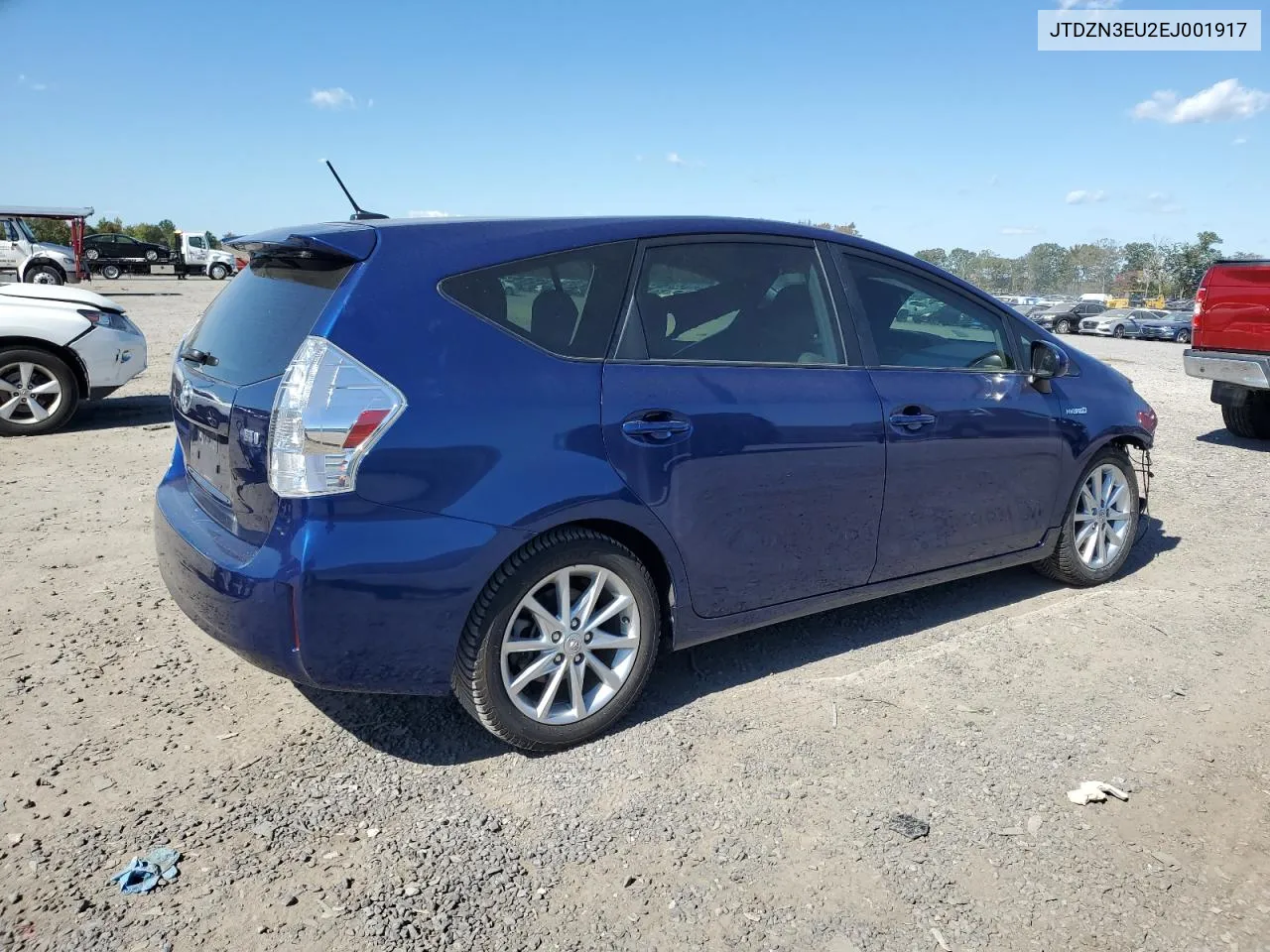 2014 Toyota Prius V VIN: JTDZN3EU2EJ001917 Lot: 74790564