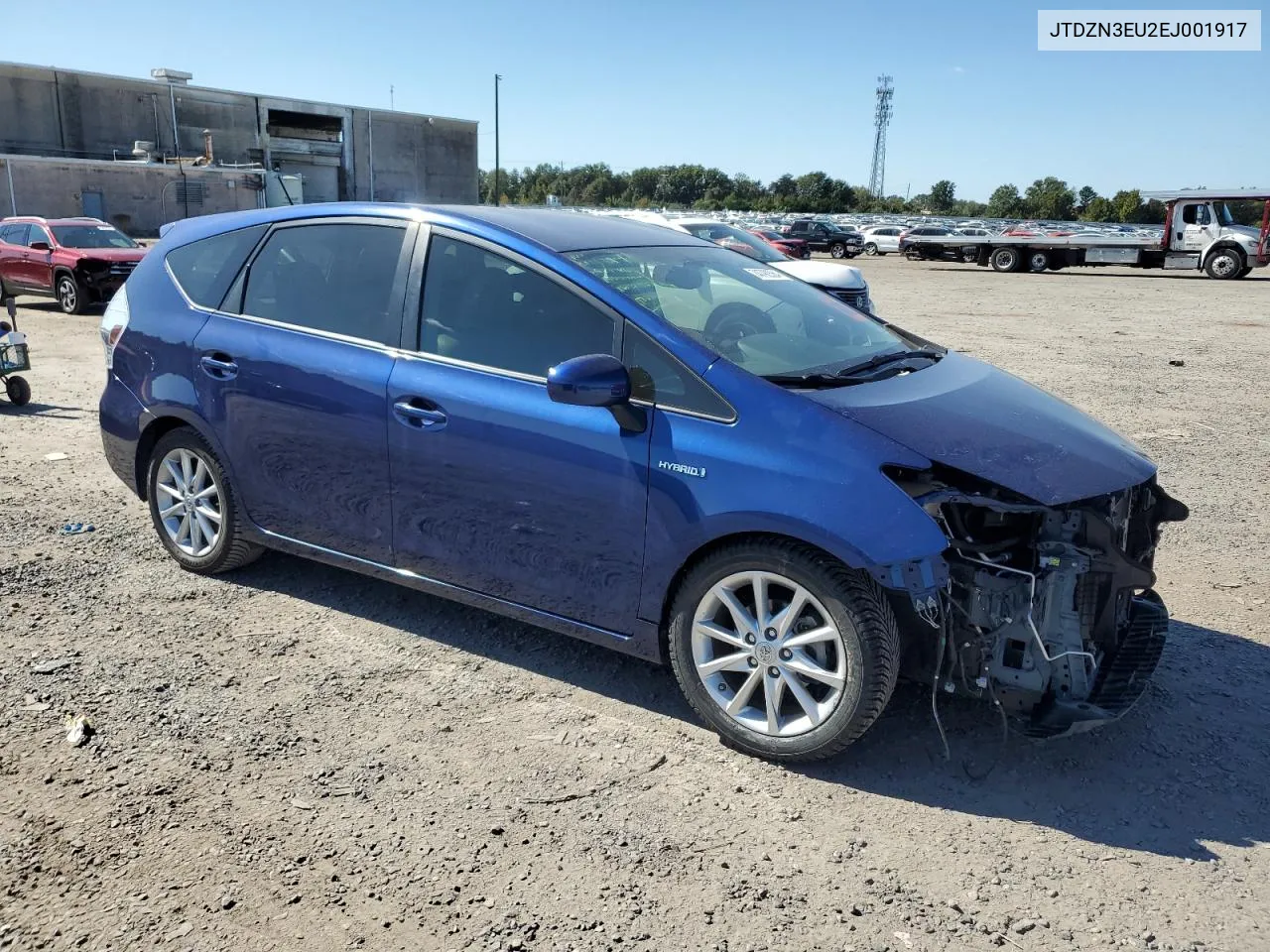 2014 Toyota Prius V VIN: JTDZN3EU2EJ001917 Lot: 74790564