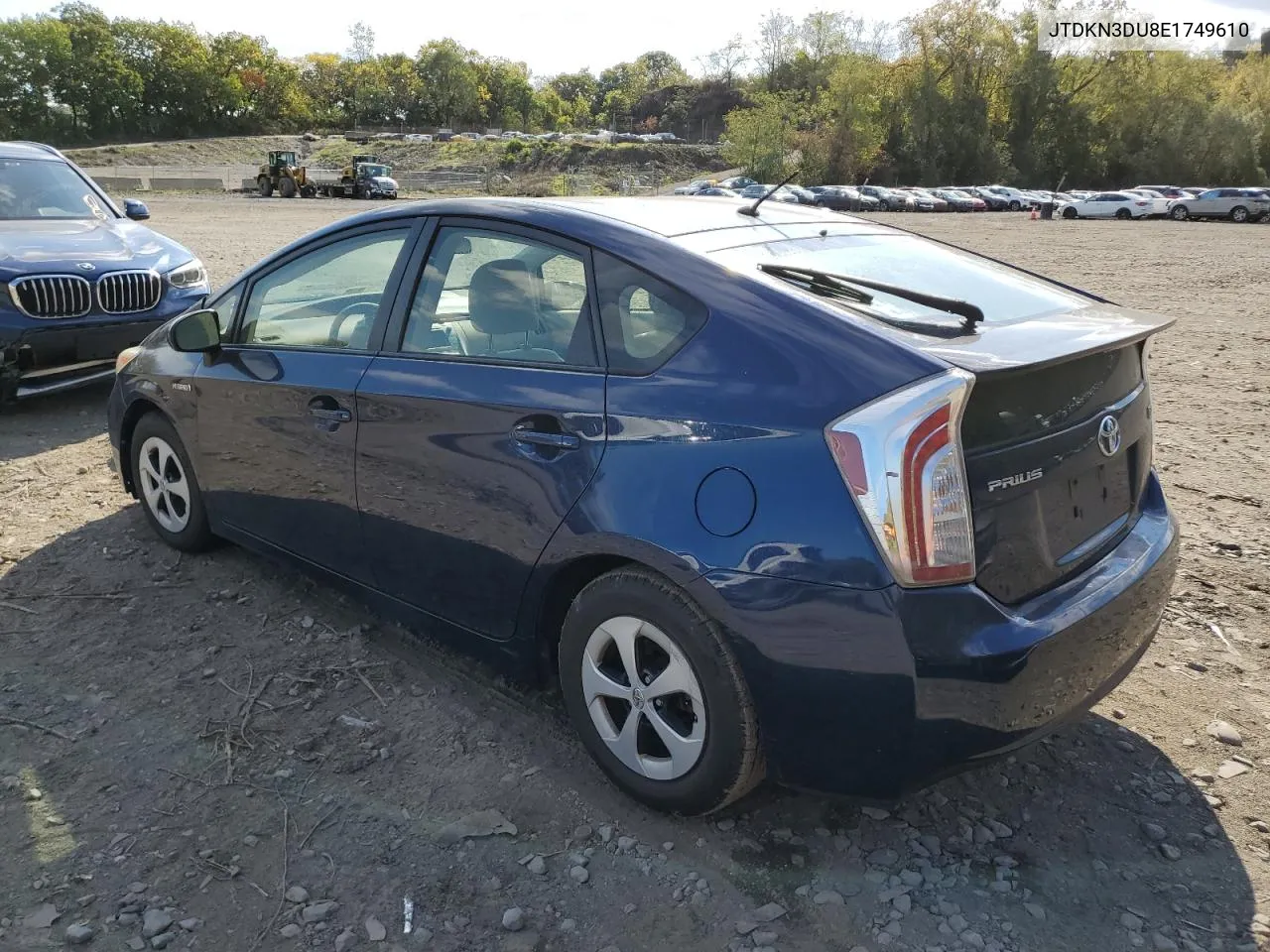 2014 Toyota Prius VIN: JTDKN3DU8E1749610 Lot: 74830744