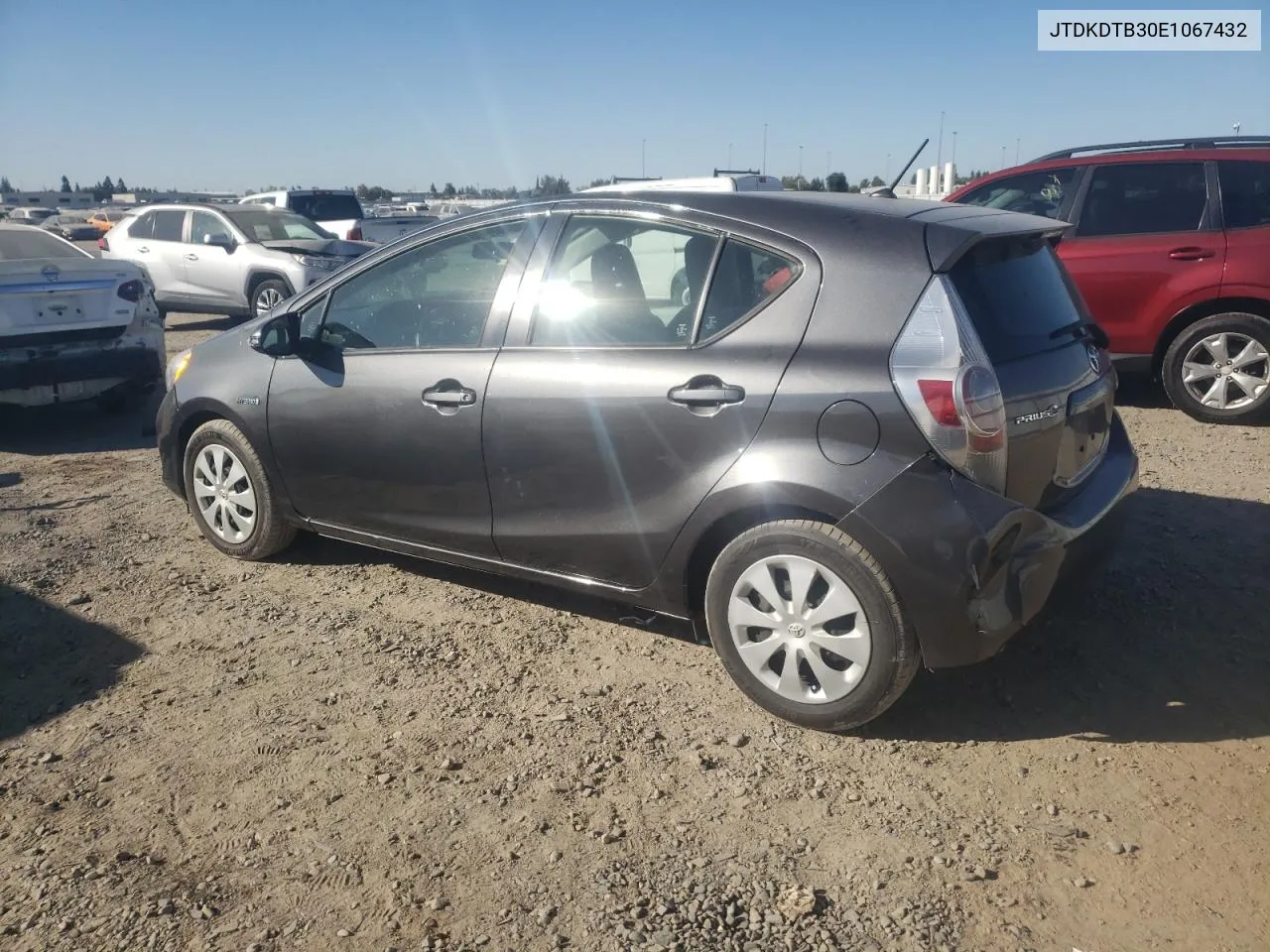 2014 Toyota Prius C VIN: JTDKDTB30E1067432 Lot: 74853884