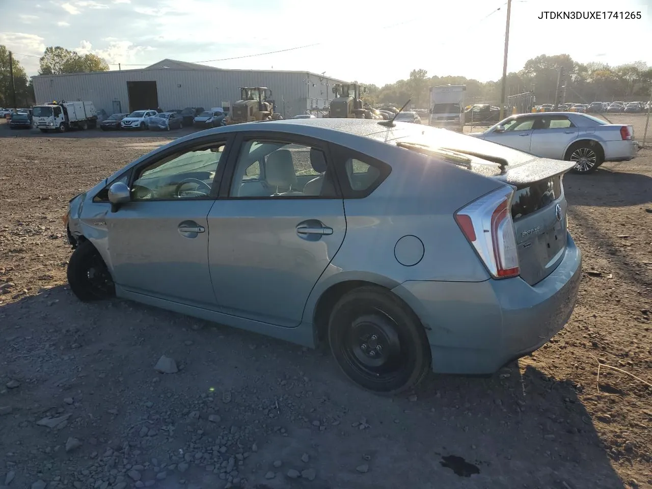 2014 Toyota Prius VIN: JTDKN3DUXE1741265 Lot: 74892104