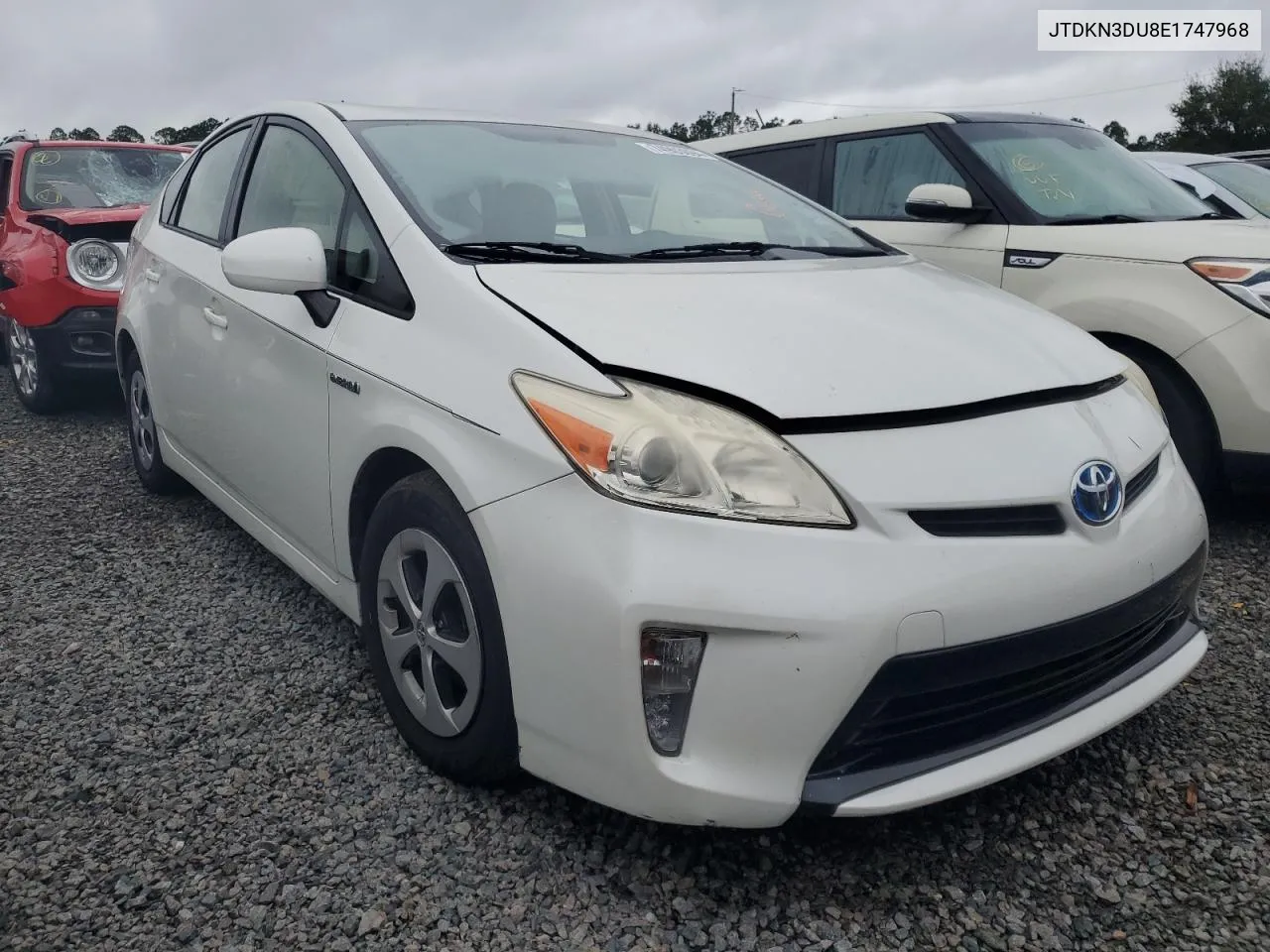 2014 Toyota Prius VIN: JTDKN3DU8E1747968 Lot: 74903894